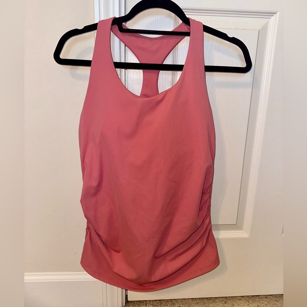 Old navy pink maternity tank size medium